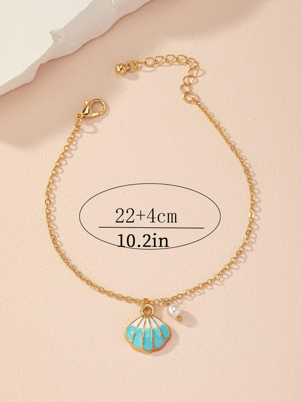 Beach Artistic Shell Anklet – Sweet Jewelry Design