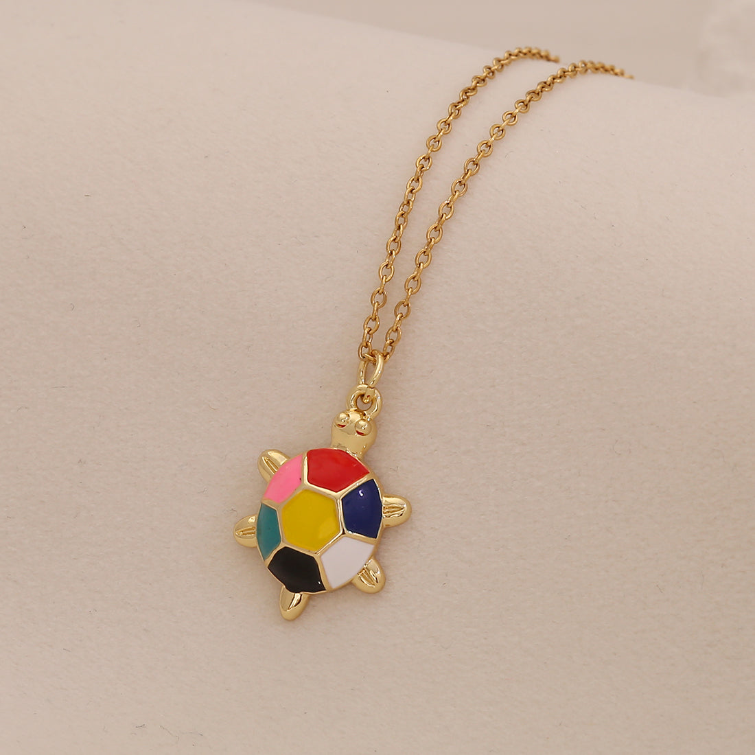 Stainless Steel Ocean-Inspired Pendant Necklaces – Waterproof Non-Tarnish