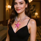 Stylish Ocean Starfish Pendant Necklace – Beach Casual Jewelry